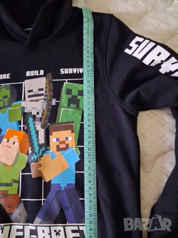 Суичер с качулка за момче, снимка 6 - Детски анцузи и суичери - 51444843