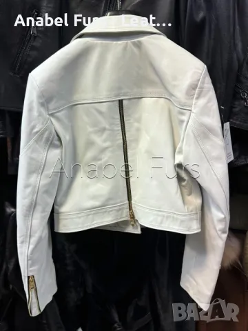 Нова колекция вталени якенца от естествена кожа , снимка 8 - Якета - 49396511