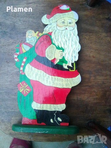 Изрязан от шпертплат дядо Коледа, снимка 1