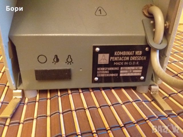 PENTAKTA L 100 Micro Film CarlZeiss Jena Слайд проектор, снимка 5 - Плейъри, домашно кино, прожектори - 30739588