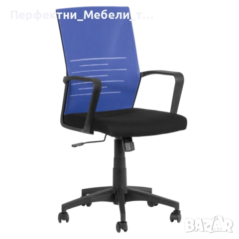 Бюджетни офис столове в различни цветове-работен стол до 100кг и висок директорски стол до 120кг.