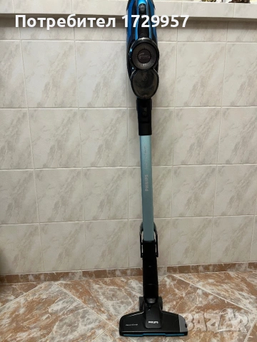 Безкабелна вертикална прахосмукачка Philips SpeedPro Max Aqua , снимка 4 - Прахосмукачки - 54036919