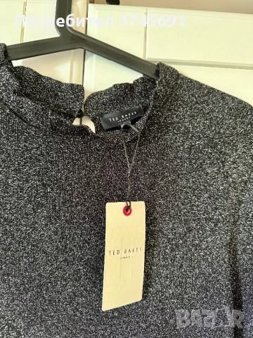 Коледна Ted Baker нова вечерна рокля L, снимка 2 - Рокли - 51505901