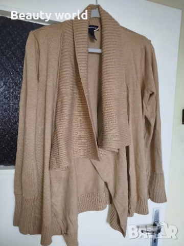 Жилетка с голяма яка , хл размер , снимка 3 - Жилетки - 51895577