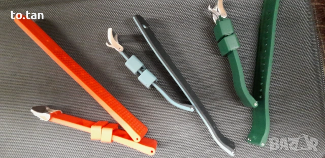 Силиконови каишки 20мм, снимка 2 - Каишки за часовници - 53378007