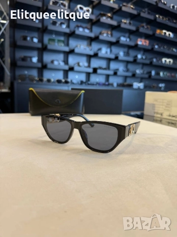 очила с черен обикновен калъф и Ув защита Gucci off white, снимка 6 - Слънчеви и диоптрични очила - 52240841