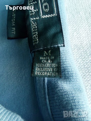 Polo-Ralph Lauren - синя, снимка 4 - Блузи - 36620795