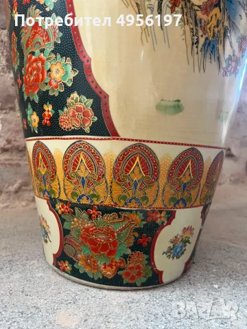 Ваза китайска голяма , снимка 7 - Антикварни и старинни предмети - 56171193