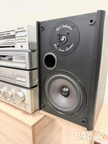 🔊Ретро аудио система сет PIONEER - сива серия - усилвател, дек, cd, тунер и тонколони Heco🔊, снимка 2 - Аудиосистеми - 52620791