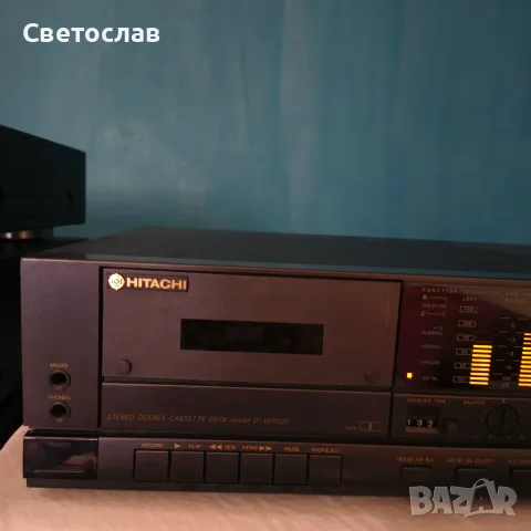HITACHI cassette deck D-W2000, снимка 3 - Декове - 56105824