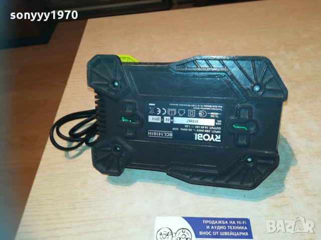 ryoby bcl14181h-battery charger-внос франция, снимка 14 - Винтоверти - 30193721