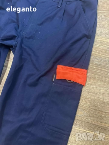 Мъжки работен панталон Wenaas Patos Hi-Vis Work Trousers 12379-430 - Safe Compete , L размер, снимка 7 - Други - 52503148