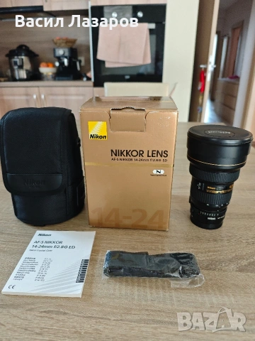 Nikon AF-S NIKKOR 14–24mm f/2.8G ED + Metabones N/F → Sony E 🔹, снимка 3 - Обективи и филтри - 53042629