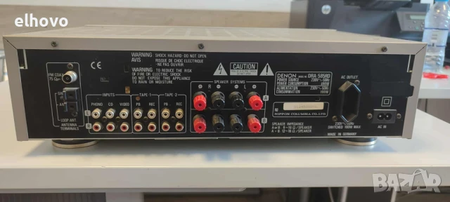 Ресивър Denon DRA-585RD, снимка 6 - Ресийвъри, усилватели, смесителни пултове - 50961979
