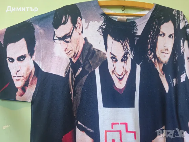 оригинална тениска на Rammstein XXL metal rock alt , снимка 5 - Тениски - 47479552