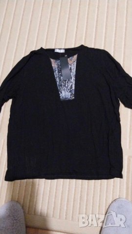 Дамска блуза- 44 и 48 размери, снимка 6 - Блузи с дълъг ръкав и пуловери - 33477170