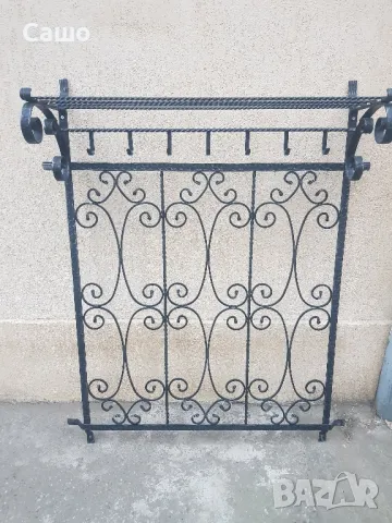 Закачалка портманто ковано желязо , снимка 2 - Закачалки - 47285592