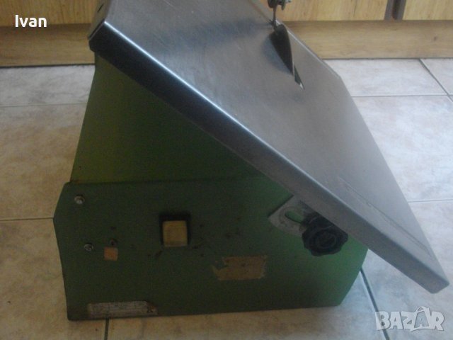 Made in ITALY-2,9A/400W/ф180mm/ISO kl B/C10uF-Ел.Машина Рязане Плочи/Плочки-Професионална-14 кг, снимка 4 - Други инструменти - 37618416