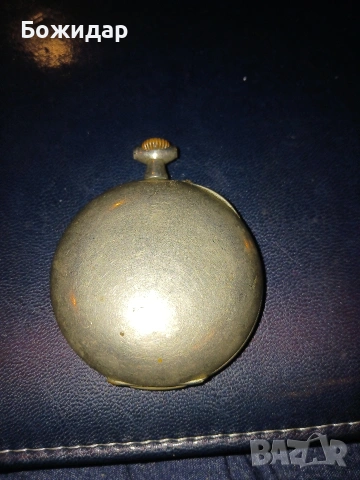 Джобен часовник. С порцеланов циферблат., снимка 2 - Колекции - 54141876