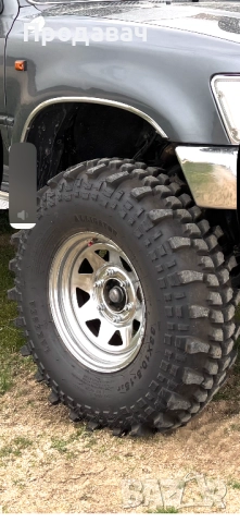 Офроуд гуми с джанти нови на 5/6м. 