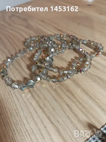 Винтидж чешко колие , снимка 3 - Колиета, медальони, синджири - 48006815