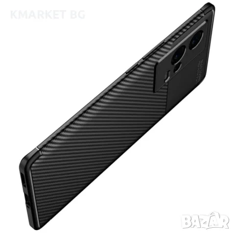 vivo iQOO 8 Pro Удароустойчив Carbon Fiber Калъф и Протектор, снимка 7 - Калъфи, кейсове - 49539526