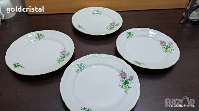 стар български порцелан Изида чинии , снимка 9 - Антикварни и старинни предмети - 48923881