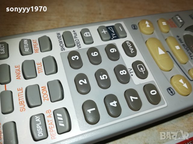 поръчано-JVC BIG REMOTE HI-FI VIDEO & DVD 0602210805, снимка 6 - Други - 31700976