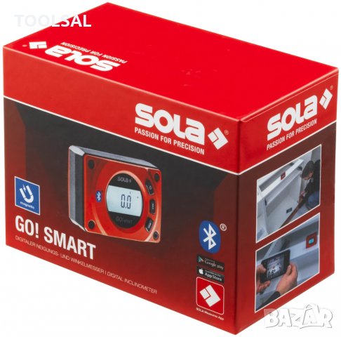 Нивелир Sola дигитален 80 мм, GO! Smart, снимка 3 - Други инструменти - 33971477