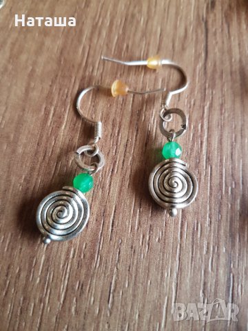 Комплект гердан и обици, снимка 3 - Бижутерийни комплекти - 35030665