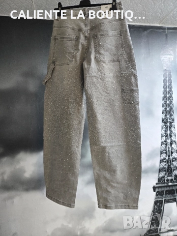 Дамски дънки балон, снимка 2 - Дънки - 51850748