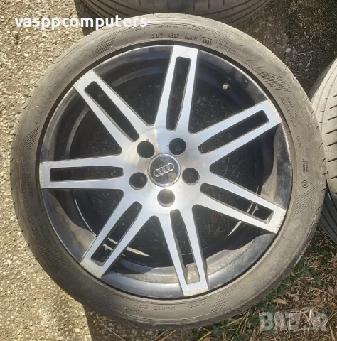 4 бр. джанти с гуми WV Skoda AUDI R18 5X112 8J ET42 66.6, снимка 3 - Гуми и джанти - 56090956