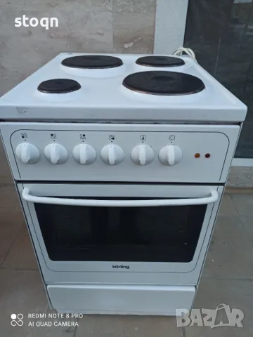 Самостоятелна печка с 4 котлона и фурна, снимка 2 - Печки, фурни - 46921813