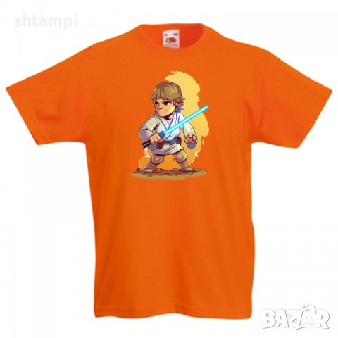 Детска тениска Star Wars Luke Star Wars,Игра,Изненада,Подарък,, снимка 8 - Детски Блузи и туники - 36667276