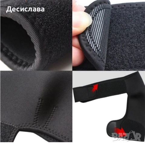 Ортеза за рамо JINGBA Shoulder Support JB-8010 - без напрежение в мускулите, снимка 3 - Спортна екипировка - 52887971