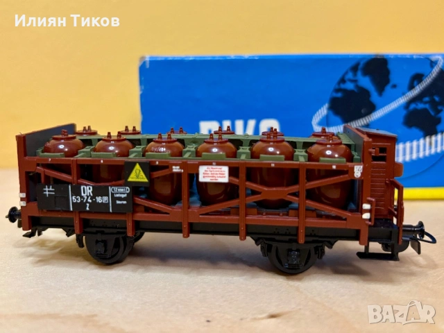 Двуосен вагон за газ/киселина Piko 1:87 HO влак, влакче