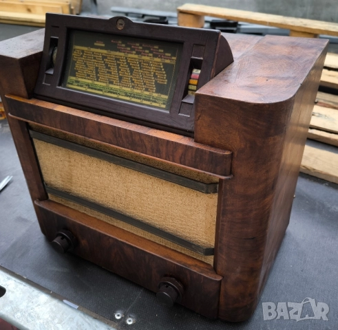 Philips type 695A-20 винтиж радио, снимка 3 - Радиокасетофони, транзистори - 51724952