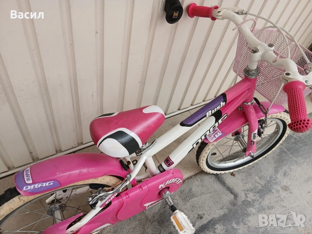 Детски велосипед Драг 16 цола , снимка 3 - Велосипеди - 54217208