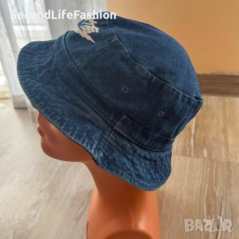 Nike винтидж японска дънкова шапка L-XL, снимка 2 - Шапки - 52263499