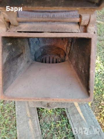 Стара красива чугунена колонна печка -Виена/Австрия 1900г., снимка 14 - Антикварни и старинни предмети - 51548373