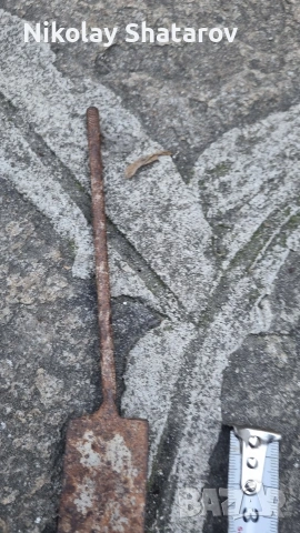 старо острие, снимка 4 - Антикварни и старинни предмети - 54328921