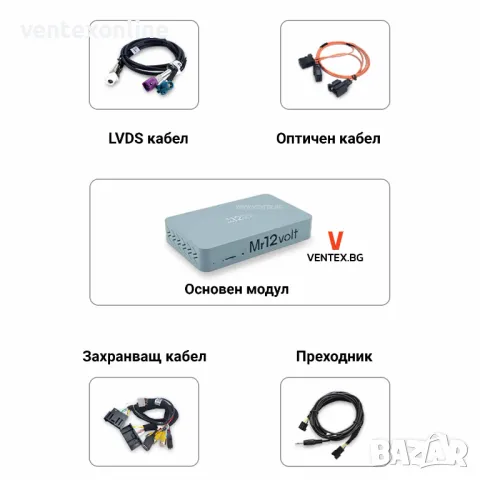 CarPlay и Android Auto интерфейс за Mercedes Benz W221 NTG3.5 Mr12Volt, снимка 4 - Аксесоари и консумативи - 49990379