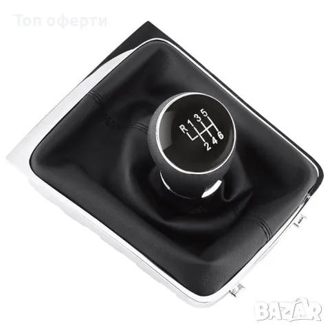 Топка за скоростен лост с маншон съвместима с Volkswagen Polo 2011-2013 - 6 скорости, снимка 2 - Аксесоари и консумативи - 48694828