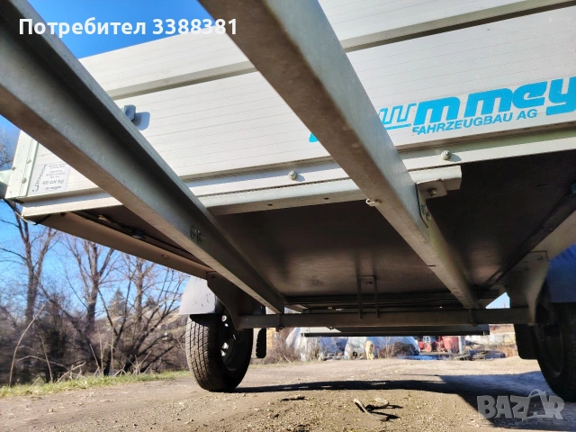 ремарке 750 кг 2.50/1.30, снимка 7 - Ремаркета - 53042601