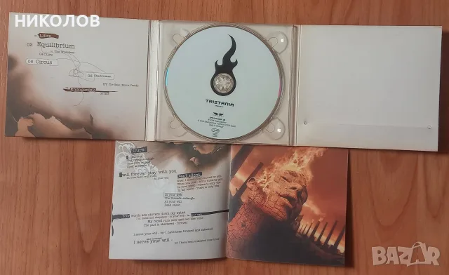оригинален диск TRISTANIA, снимка 3 - CD дискове - 56459436