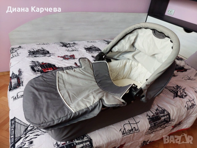 Продавам бебешка/детска количка Hauck Shopper SLX Trio Set