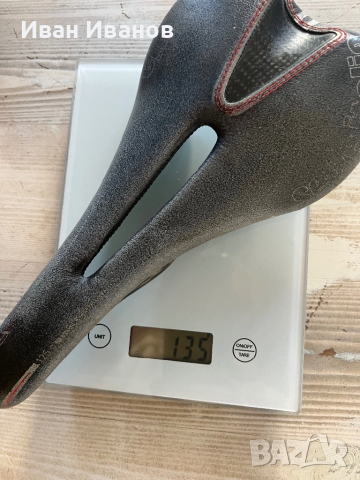 Карбонова седалка SELLE ITALIA SLR FLOW, снимка 6 - Аксесоари за велосипеди - 52421343