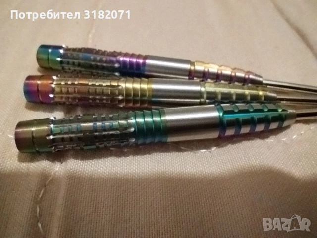 90% tungsten професионални стрели за дартс с твърд връх, 23 грама, снимка 6 - Дартс - 54347939