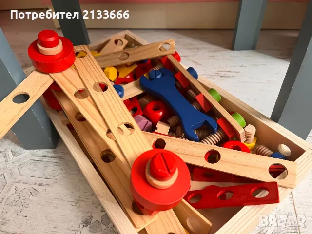 Дървен конструктор, снимка 2 - Конструктори - 47313242