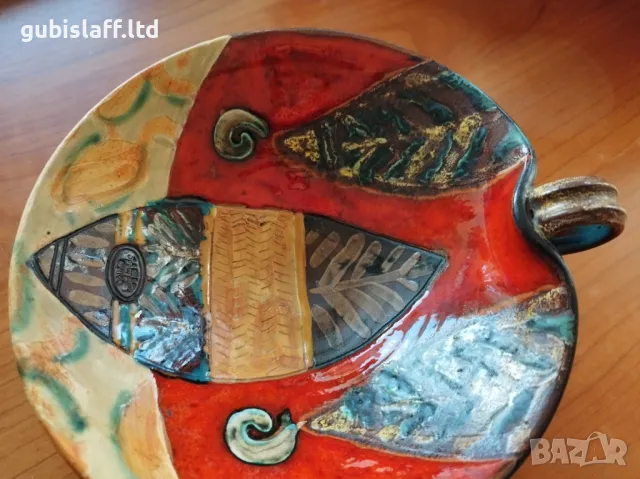 Керамична фруктиера, плато, ателие "Danko handmade", снимка 5 - Декорация за дома - 47709058